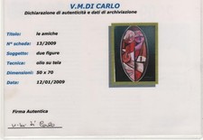 Vittorio Maria Di Carlo olio