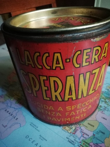 Scatola latta tin - tin, boite