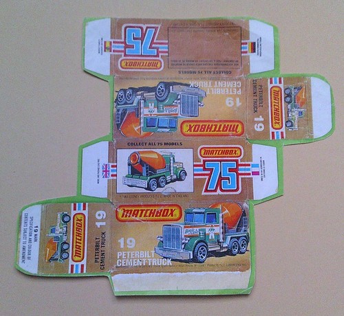 Modello per repro box matchbox - per,