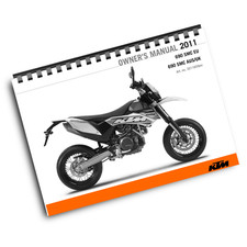 KTM 2011 - 690 SMC EU AUS/UK - MANUALE D'USO RISTAMPATO