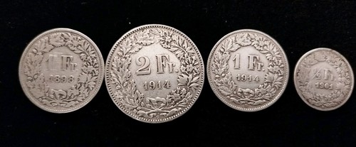Franco svizzero argento - svizzero, 4
