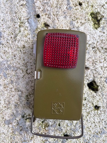 Torcia verde vintage - torcia,