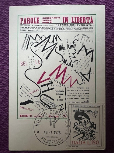 Cartolina commemorativa - cartolina,