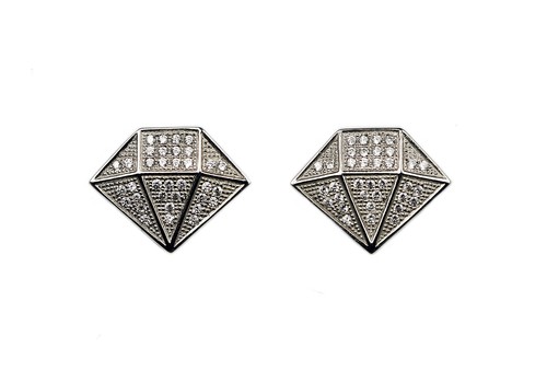 Orecchini perno argento - a,