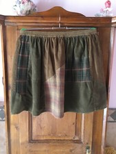 Gonna patchwork in velluto