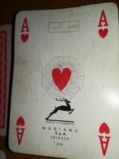 1961 vecchie carte da gioco