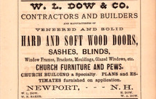 1875 W.L. Dow & Co banchi