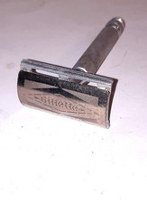 Rasoio di sicurezza Gillette anni 50 usato senza lamette.