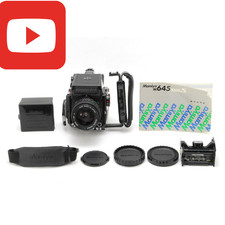 【Come nuovo con impugnatura】 Obiettivo Mamiya M645 1000S AE Finder Sekor C 55 mm f2,8 n dal GIAPPONE