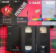 Videocassette vhs varie - videocassette,