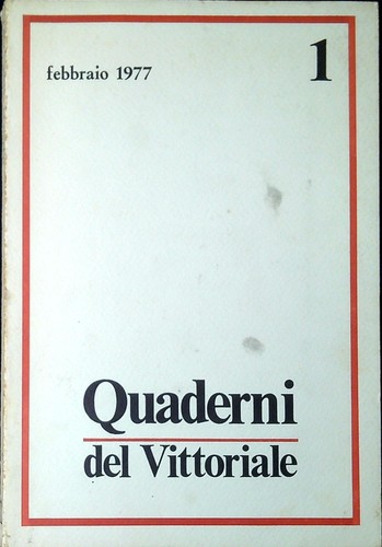 Quaderni del vittoriale 1977 - del,