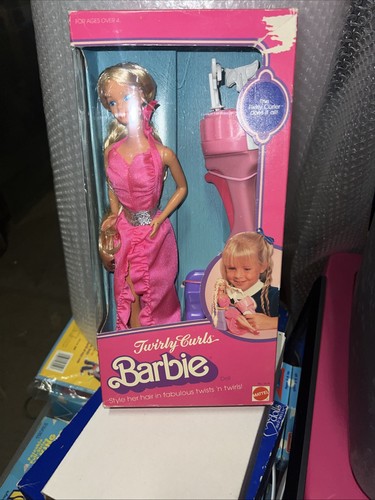 Barbie twirly curls doll with - barbie,