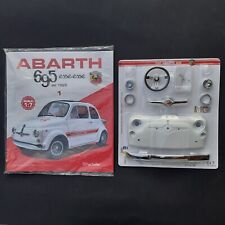 ABARTH 695 FIAT 500 MACCHINA AUTO SCALA 1:7 HACHETTE DIE CAST PRIMA USCITA 