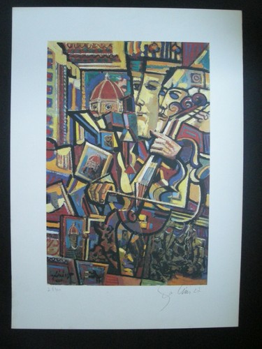 Enzo cini litografia - cini,