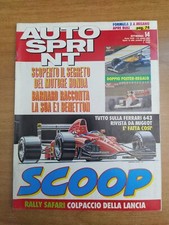 Rivista Autosprint n°14 Aprile 1991 - vari scoop + POSTER REGALO ORIGINALE