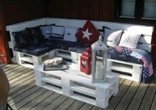 Divano angolare 120x240 bianco