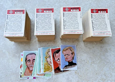 MANCOLISTA FIGURINE EDIS CANTANTI 1969 NUOVE DA BUSTINA (1/150)