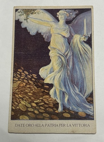 Cartolina date oro - oro, alla