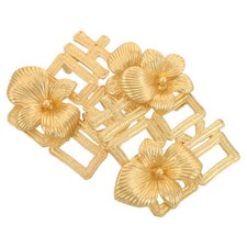  Spilla floreale in oro 2