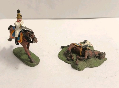 Coppia soldatini cavallo in - a,