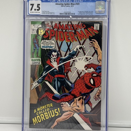 Amazing spiderman 101 cgc - amazing,