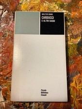 WALTER BINNI CARDUCCI E ALTRI SAGGI Piccola Biblioteca Einaudi