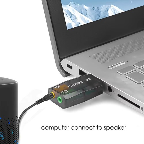 Adattatore scheda audio usb - adattatore,