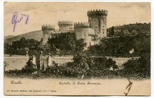 Primi 900 Tivoli Castello Porta Romana Osserv. Pal.Reale Ast.co Palermo FP BN VG
