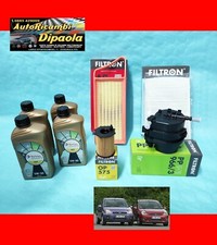 KIT TAGLIANDO FORD FIESTA V FUSION 1.4 TDCI 50 KW 68 CV 4L OLIO 5W30 + 4 FILTRI