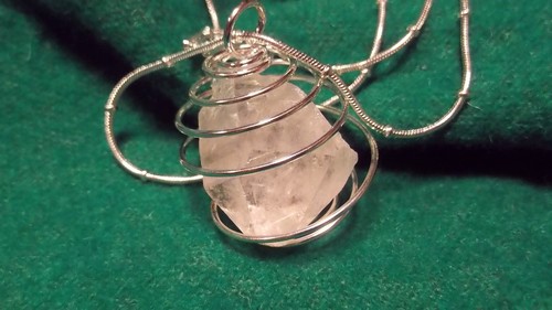 Collana con cristallo - di, rocca