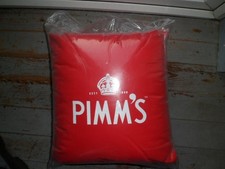 4 CUSCINI PIMM ROSSI CON LOGO