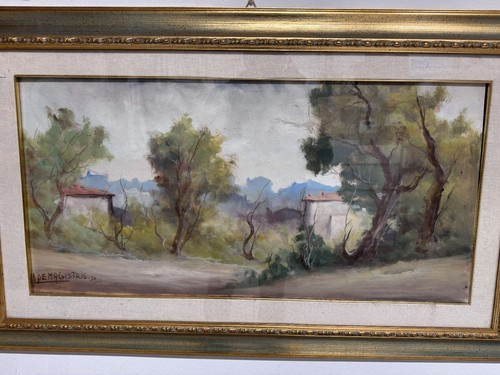 Quadro dipinto olio tela - olio,