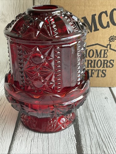 Lampada fata rosso rubino