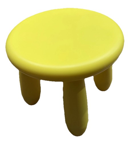 Sgabello per bambini giallo
