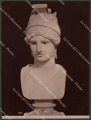 Pallade statua marmo - statua,