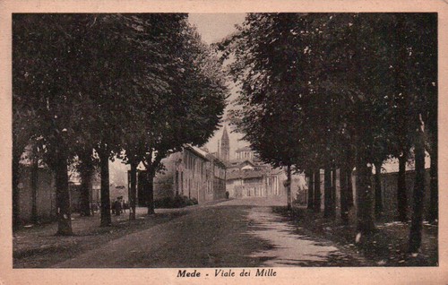 1947 cartolina mede - di,