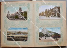 CARTOLINE. Album dell’epoca con 186 cartoline quasi tutte passate per posta