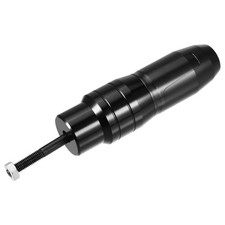Black Motorcycle Frame Exhaust