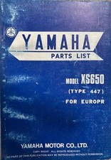 YAMAHA XS650 1975 MODEL -