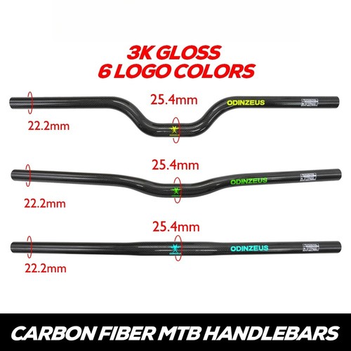 Manubrio mtb carbonio - manubrio, 25,4mm