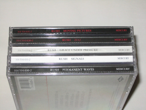 Rush remasters lot g - rush,