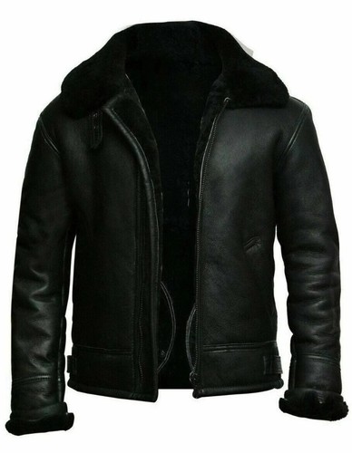 Bomber pelle di pecora - pelle,