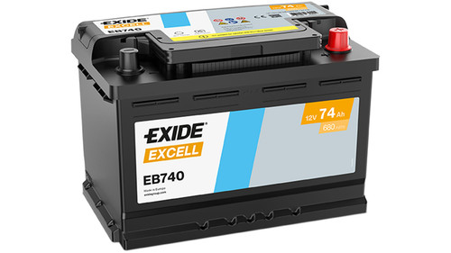 Batteria excell 74ah spunto - batteria,