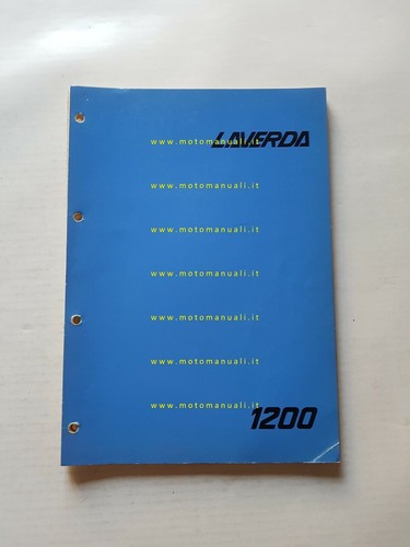 Laverda 1200 1978 - , catalogo