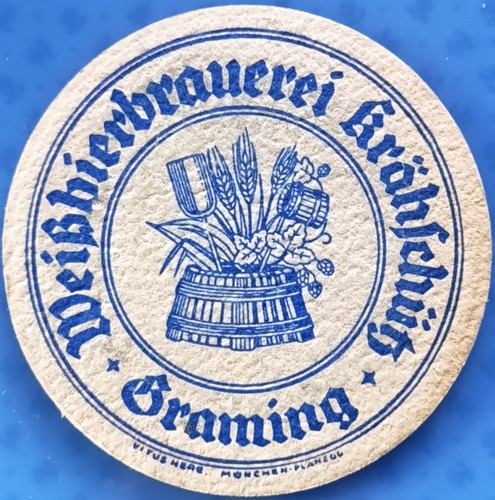 Vecchio sottobicchiere birra