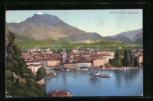 Riva lago garda veduta - /,