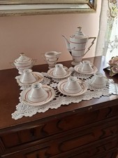 SERVIZIO DA CAFFÈ DA 6 Persone BAVARIA Porcellana Raffinatissima EPOCA 900