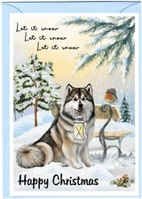 Biglietto di Natale Alaskan