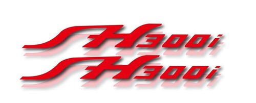 Honda 300i 2pz adesivi - 2pz.,