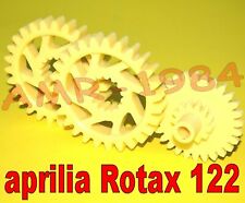 INGRANAGGI CONTROALBERO APRILIA RS 125 + INGR POMPA OLIO ROTAX 122 234431+634035